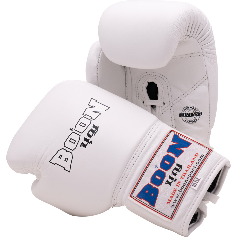 Lace up muay thai shop gloves
