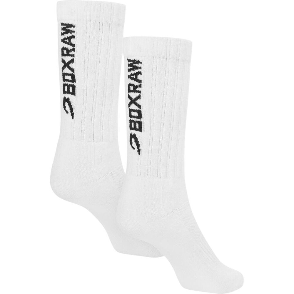 Boxraw Impello White Boxing Boots at FightHQ