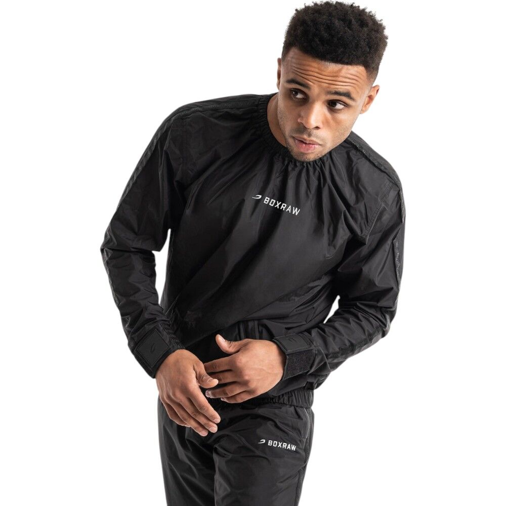 Boxraw Hagler 2.0 Black Sauna Suit at FightHQ