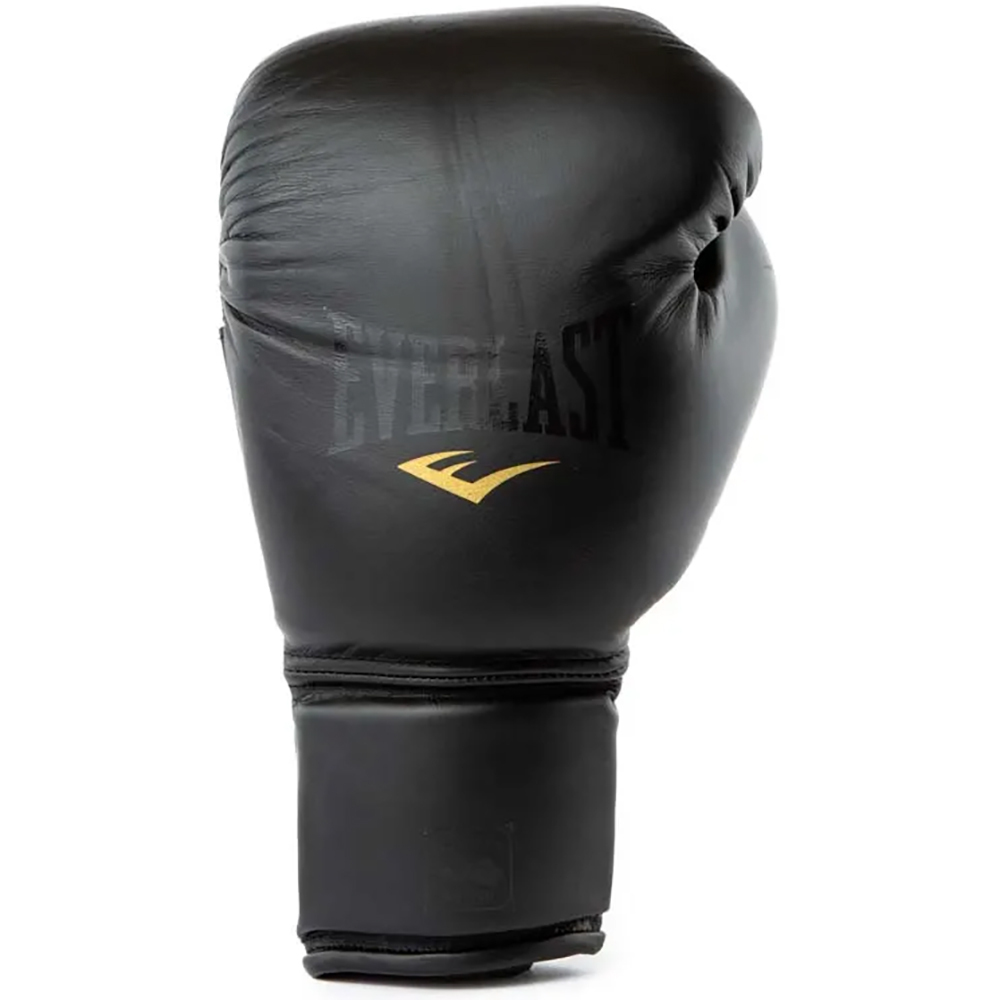Everlast MX2 Black/Gold Lace Up Training Gloves at FightHQ