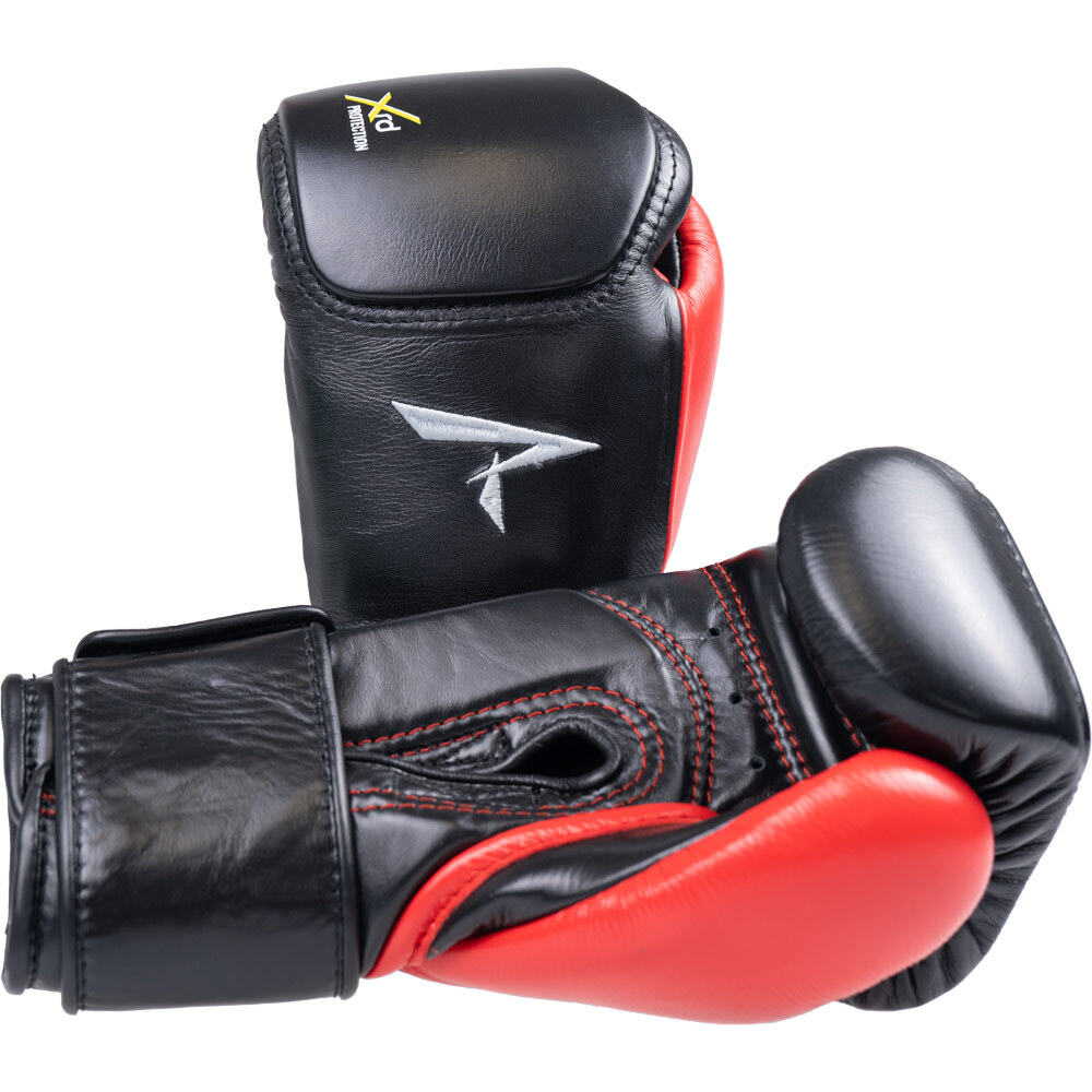 Phenom Boxing XRT-220S Ultimate Black/Red Bag Gloves at FightHQ