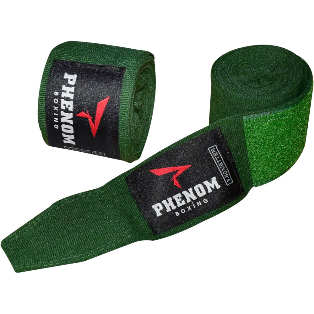 NEW Phenom Boxing HW-1 Classic Green Boxing Hand Wraps