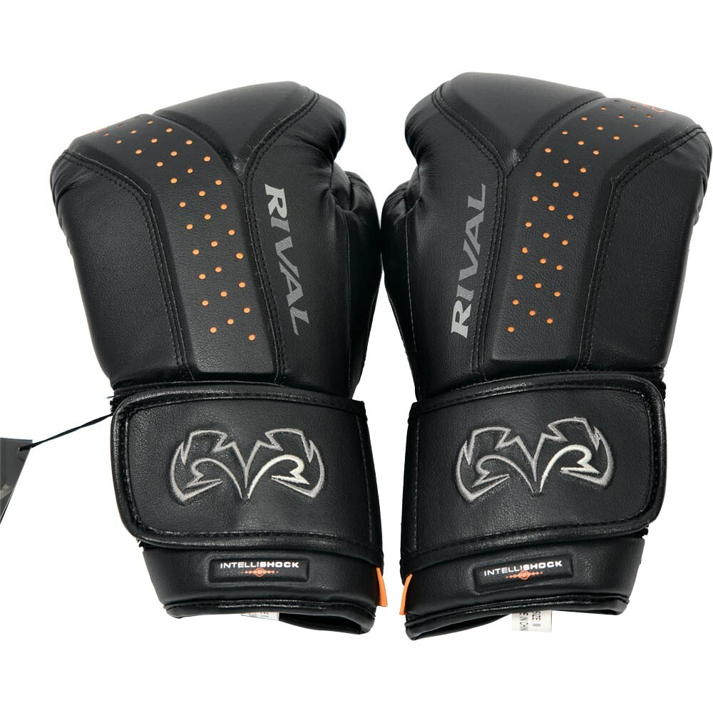 Rb10 Rivals Rival Intelli-Shock RB10 Black Bag Gloves at FightHQ