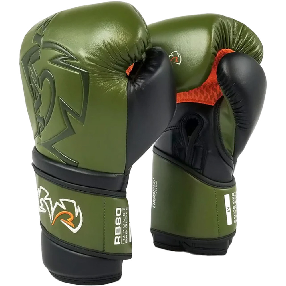 Rival RB80 Impulse Khaki Bag Gloves at FightHQ