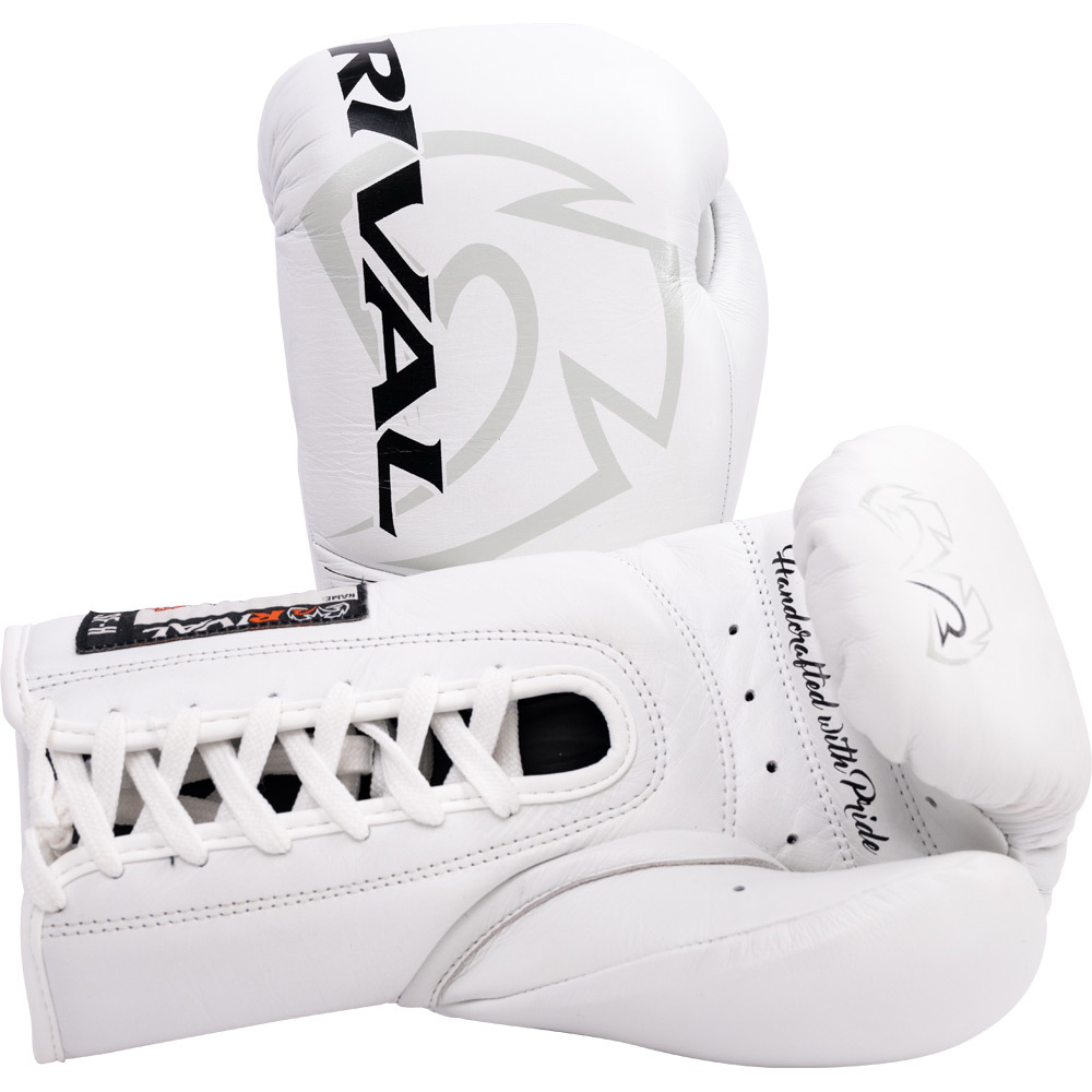 Rival RFX Guerrero Pro SF H White Fight Gloves at FightHQ