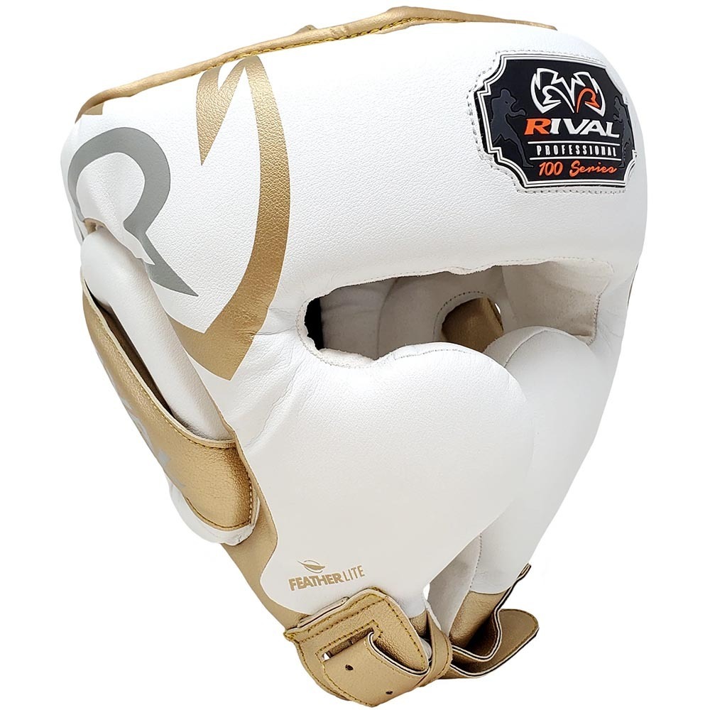 Rival RS11V Evolution White/Gold Sparring Kit at FightHQ