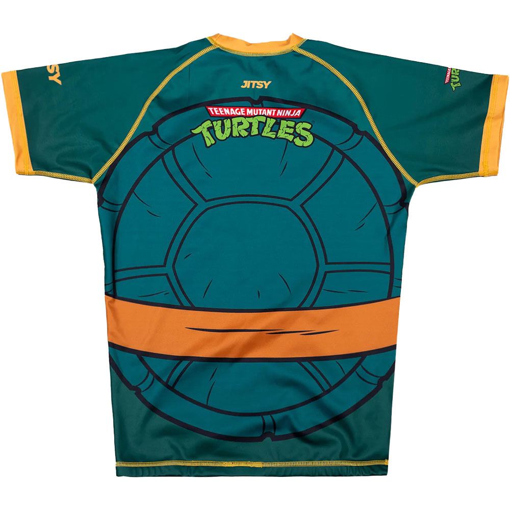 Jitsy Club TMNT Shell Power Short Sleeve Rash Guard - Picture 8 of 42