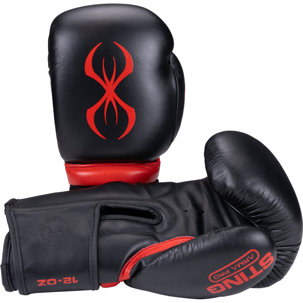Sting What Are The Heaviest Boxing Gloves Sting Armapro Black/Red