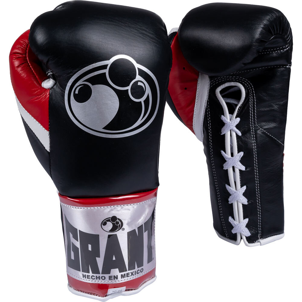 Grant Worldwide Pro Fight Black/Red/White Boxing Gloves eBay