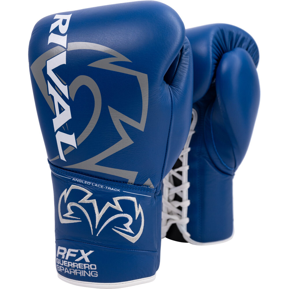 Rival RFX-Guerrero HDE-F Blue Sparring Gloves at FightHQ