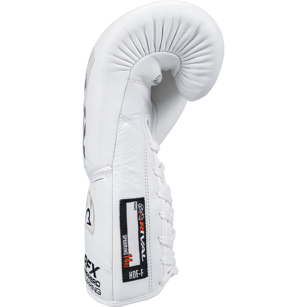 Rival RFX-Guerrero HDE-F White Sparring Gloves at FightHQ