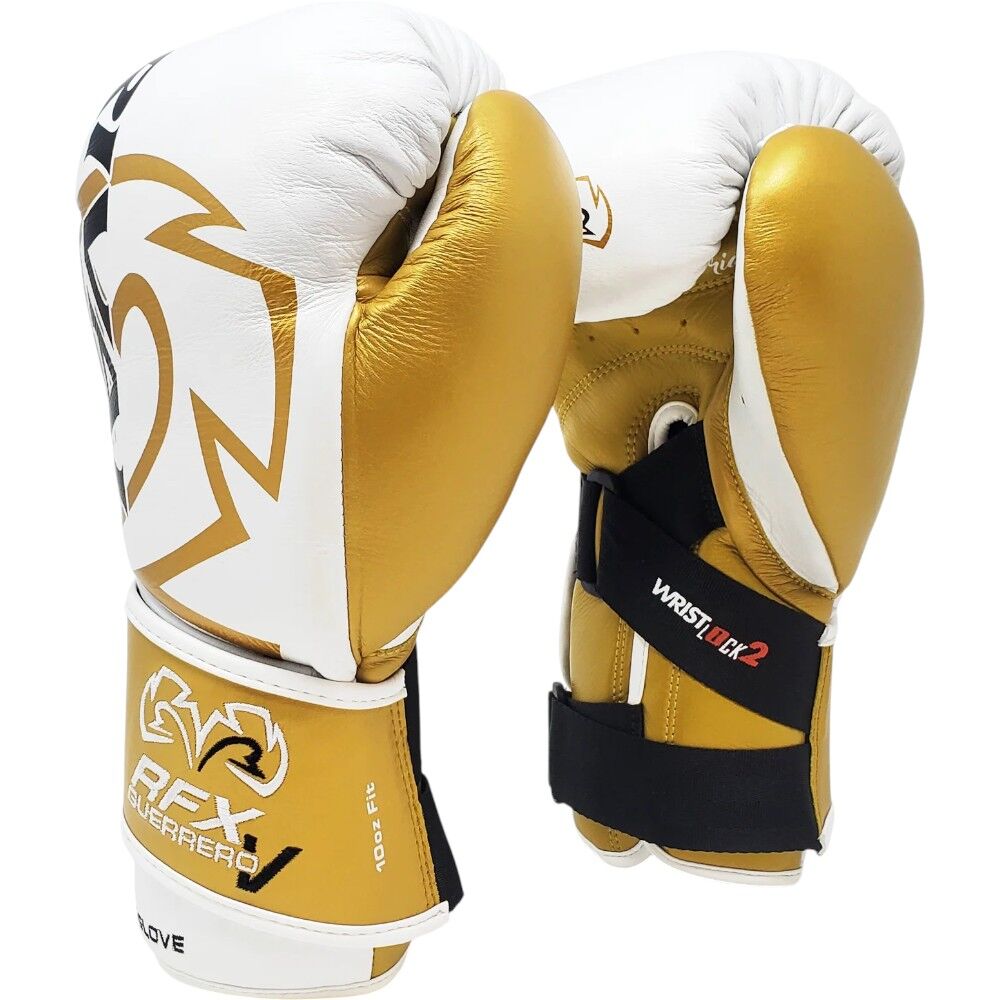 Rival RFX-Guerrero-V SF-H White/Gold Bag Gloves | eBay Australia