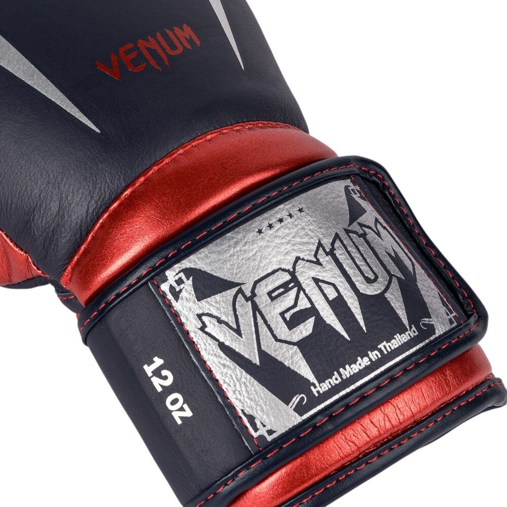Venum Giant 3.0 Navy Blue/Red Boxing Gloves at FightHQ