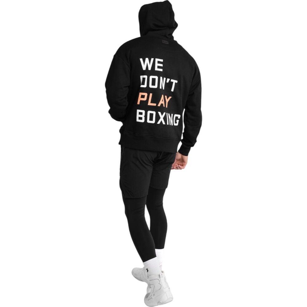 Boxraw We Don't Play Boxing Black Hoodie