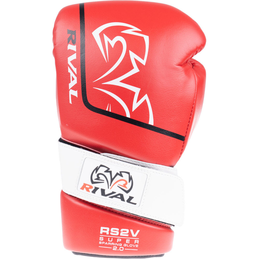 Rival RS2V Super 2.0 Red Sparring Gloves at FightHQ