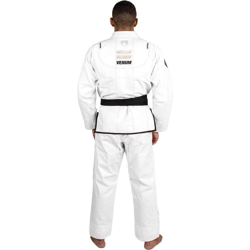 Venum Elite 4.0 White BJJ Gi at FightHQ Venum Elite 4.0 White BJJ Gi at FightHQ