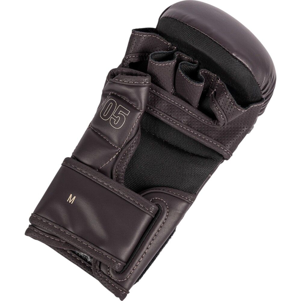 Venum Impact Evo Chocolate MMA Sparring Gloves at FightHQ