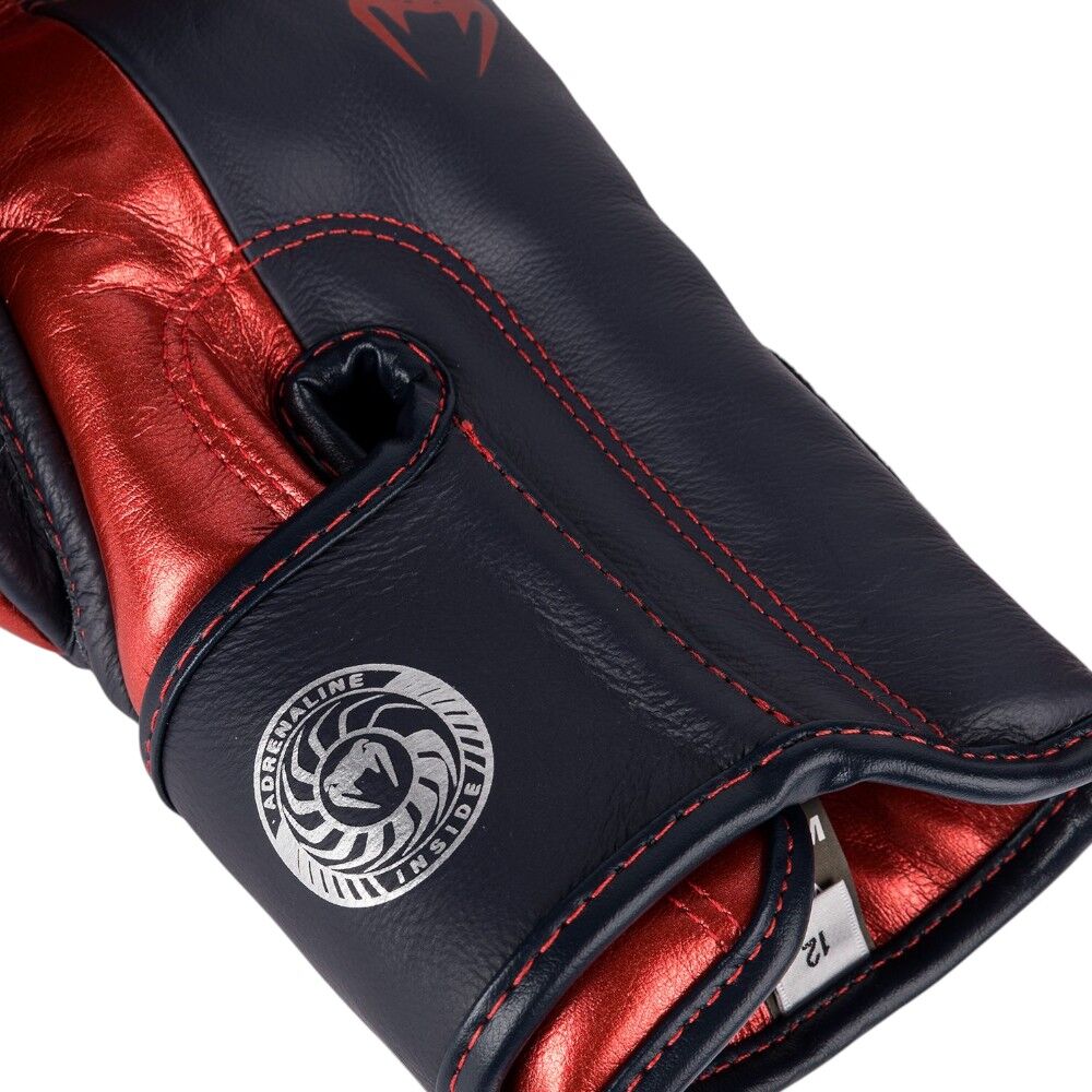 Venum Giant 3.0 Navy Blue/Red Boxing Gloves at FightHQ