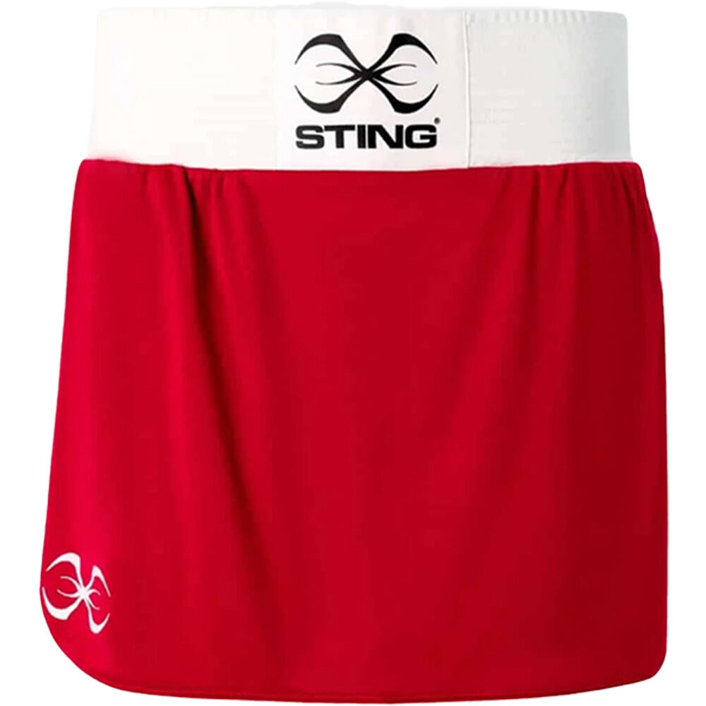 Sting Mettle Red Womens Boxing Singlet & Skort at FightHQ