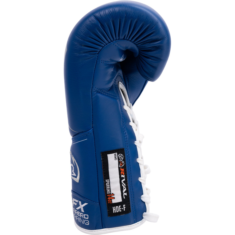 Rival RFX-Guerrero HDE-F Blue Sparring Gloves at FightHQ