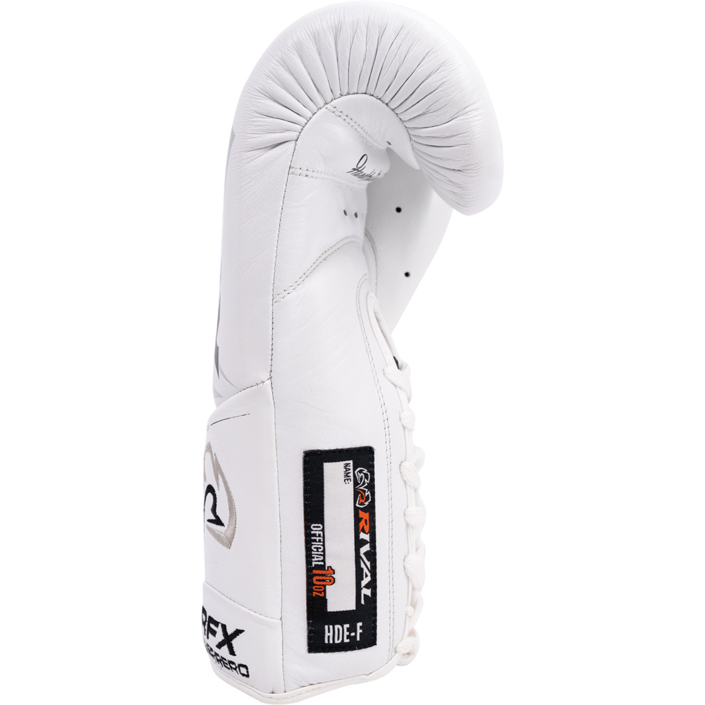 Rival RFX-Guerrero Pro HDE-F White Fight Gloves at FightHQ