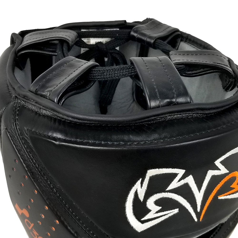 Rival RHG10 Intelli-Shock Black Training Head Gear at FightHQ