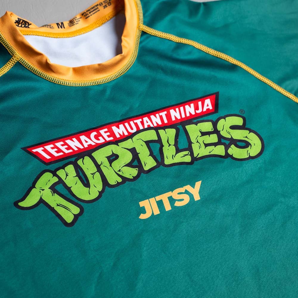 Jitsy Club TMNT Shell Power Short Sleeve Rash Guard - Picture 11 of 42
