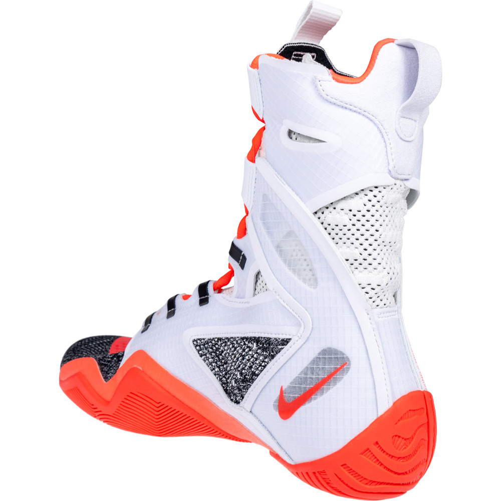 Nike Hyperko 2 White/Black Crimson Black Boxing Shoes at FightHQ