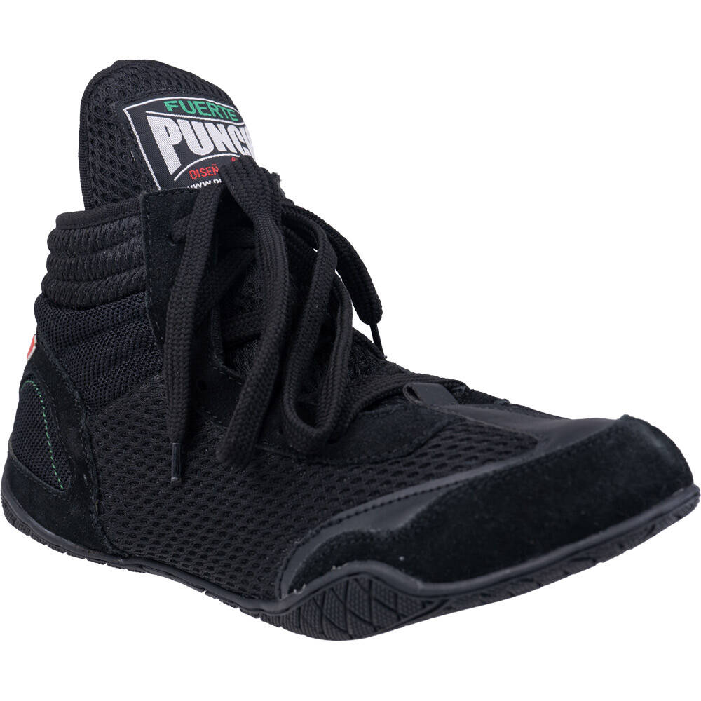 Punch Mexican Fuerte Matador Black Boxing Boots - Picture 12 of 30