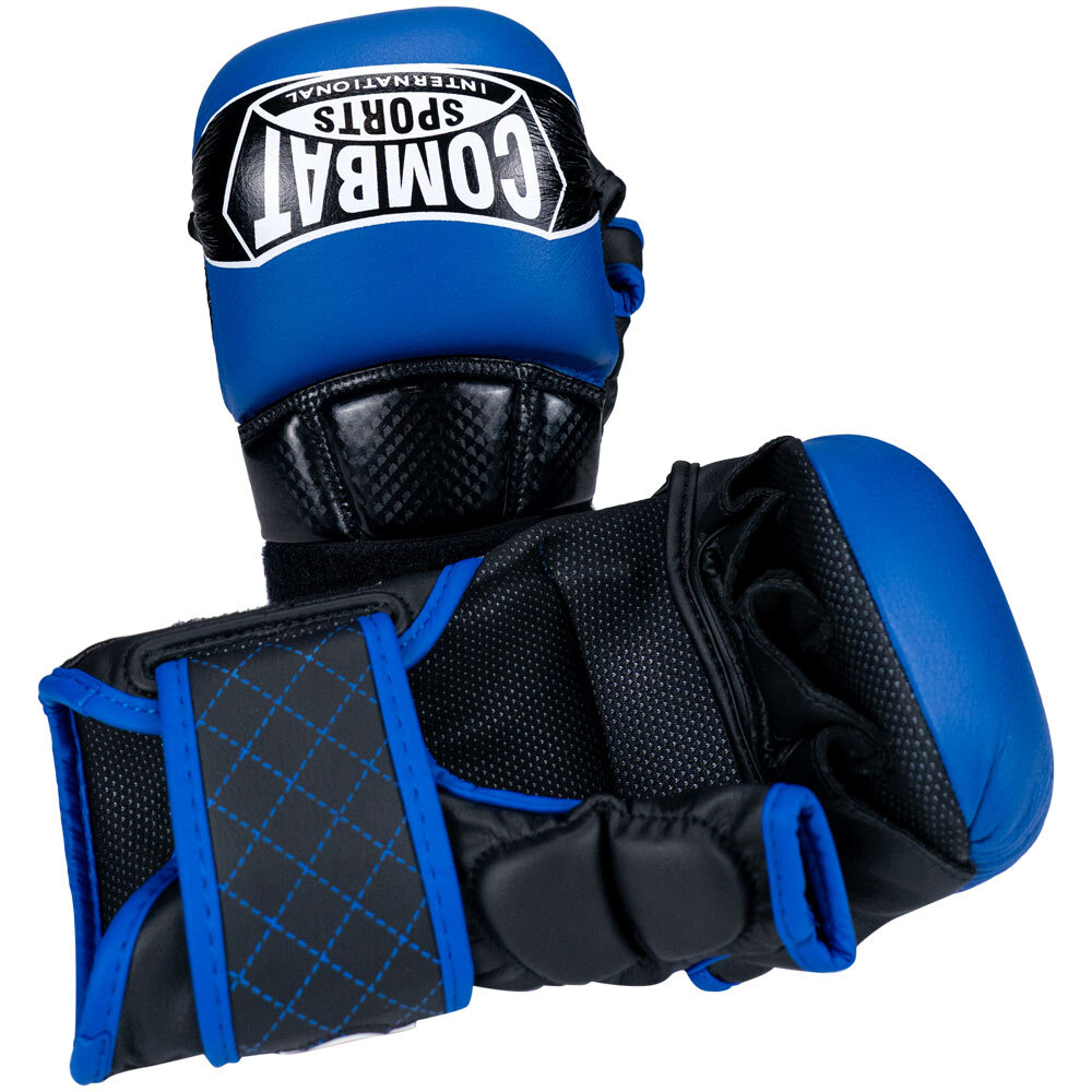 Combat Sports Max Strike Blue Training Gloves at FightHQ