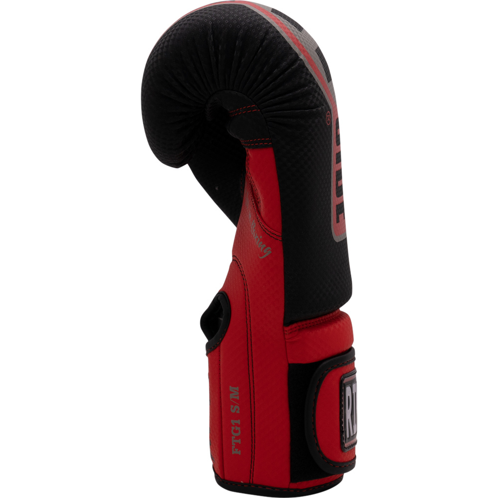 Ringside Apex Black/Red Bag Gloves at FightHQ