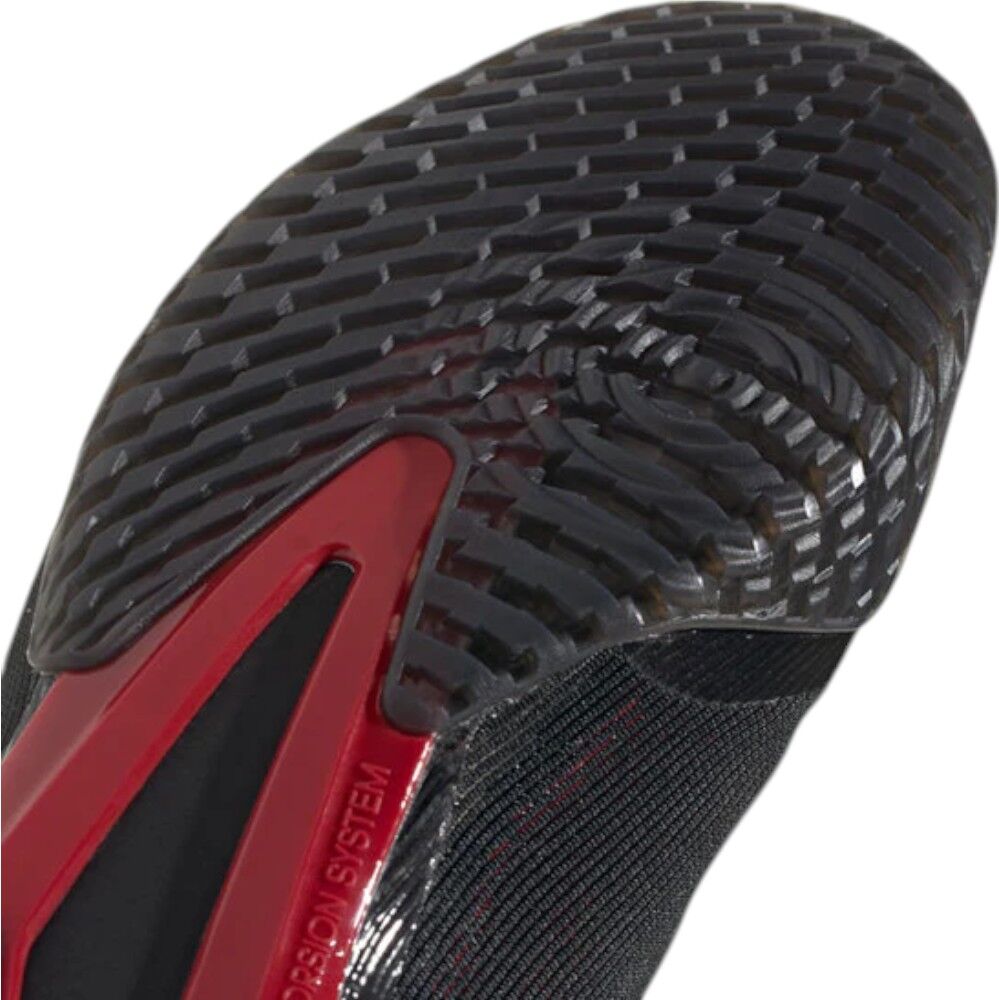 Adidas Speedex Ultra Black/White/Ruby Boxing Boots at FightHQ