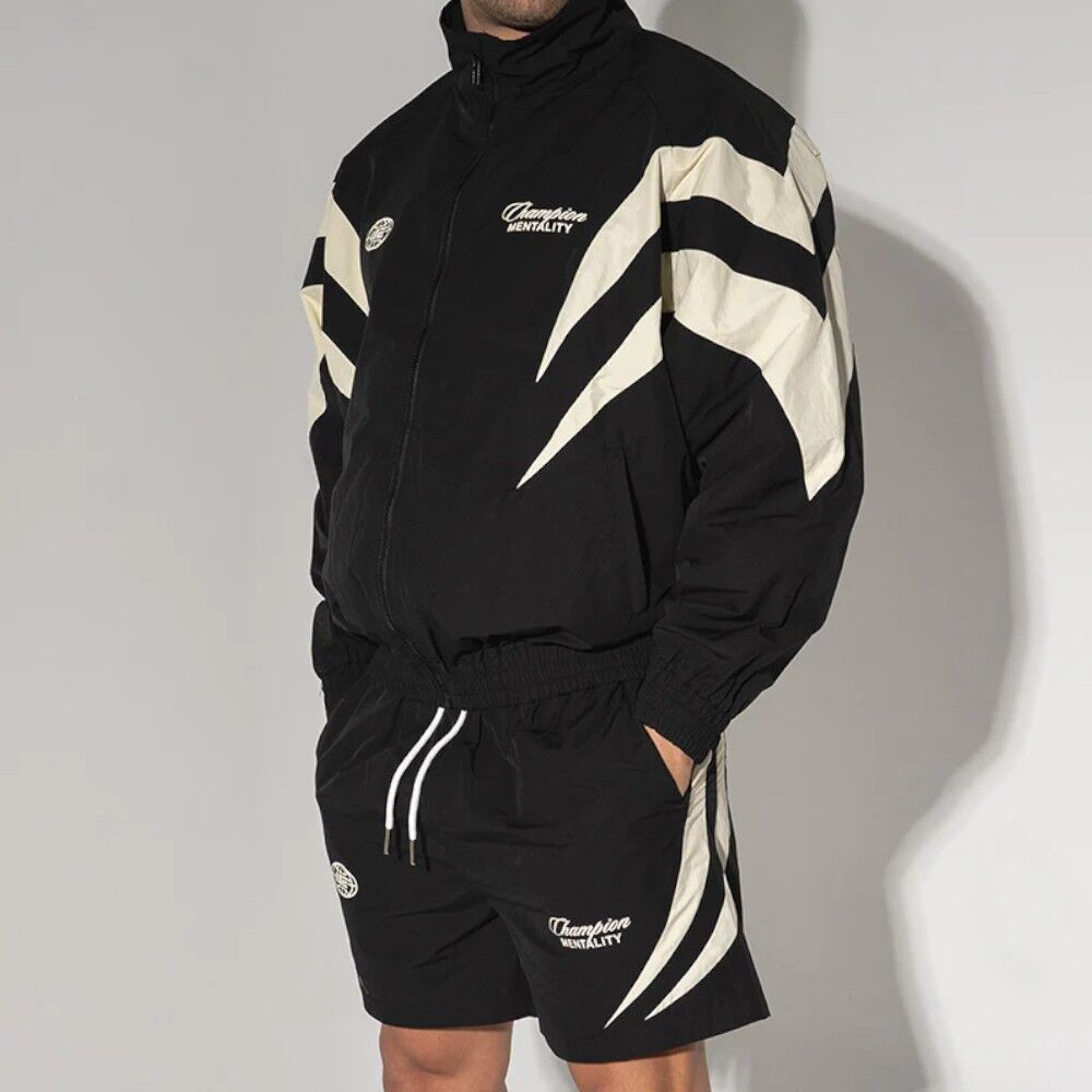 Engaging Shorts Engage Champion Mentality Black Track Shorts at FightHQ