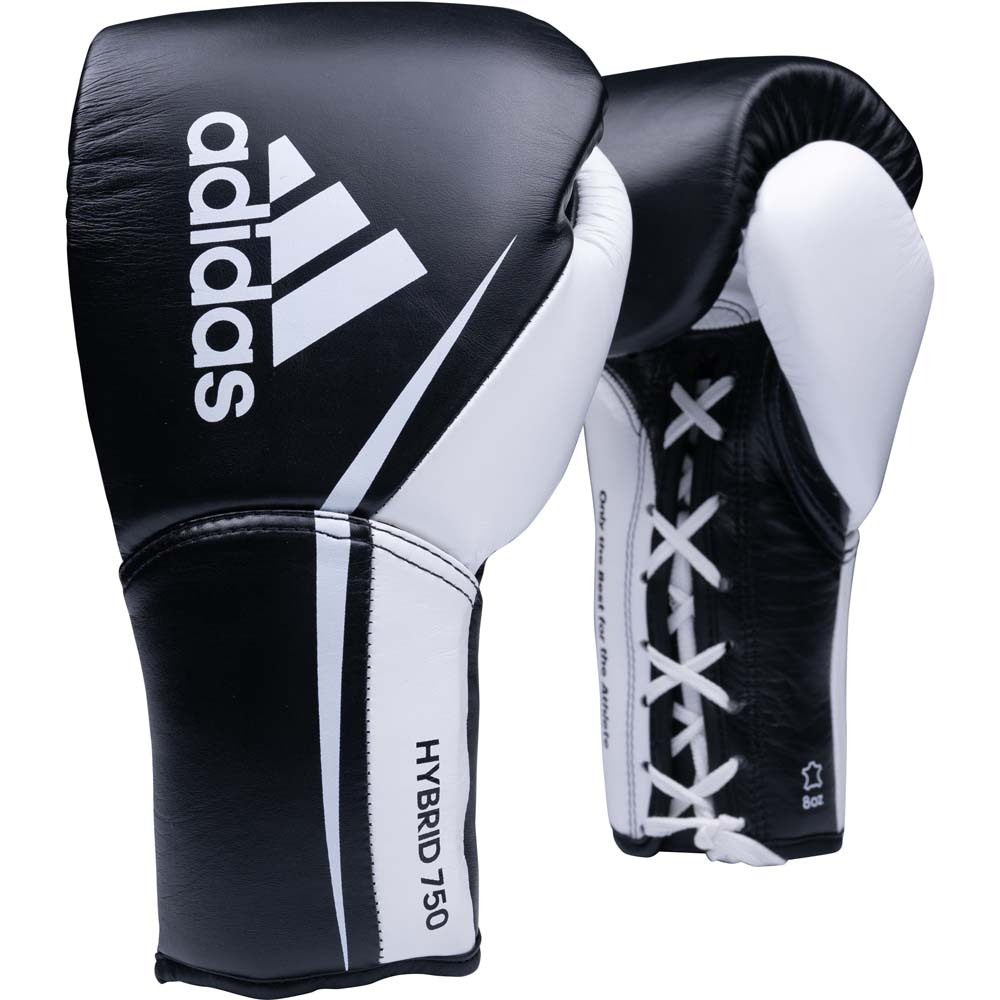 Adidas lace online up boxing gloves