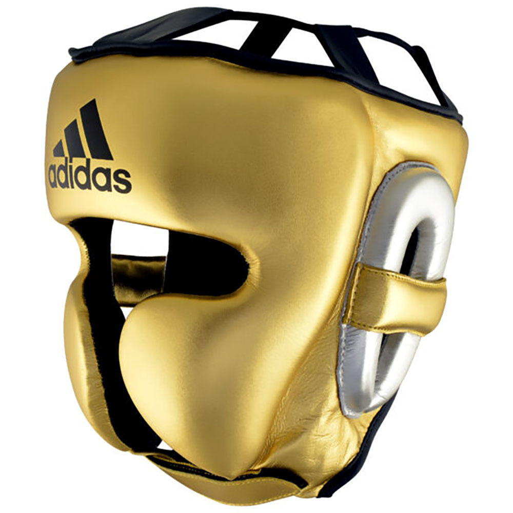 Adidas Adistar Pro Metallic Gold Head Gear | eBay