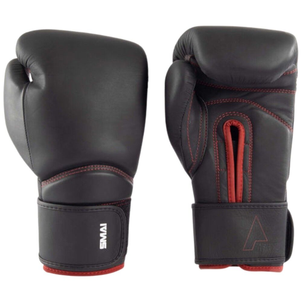 SMAI Legacy Black/Red Boxing Glove at FightHQ