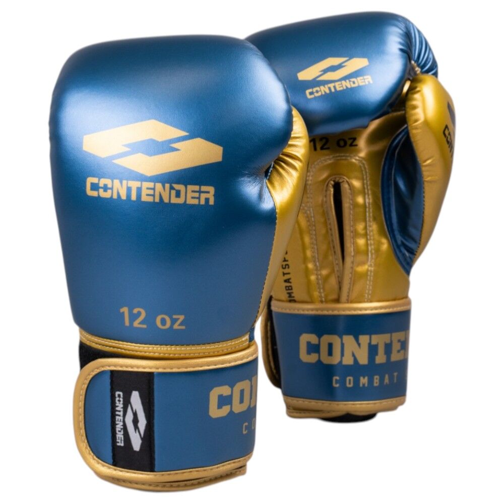 Contender Impact Blue/Gold Boxing Gloves at FightHQ
