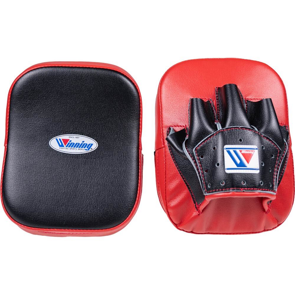 Winning Red CM-15 Punch Mitts at FightHQ