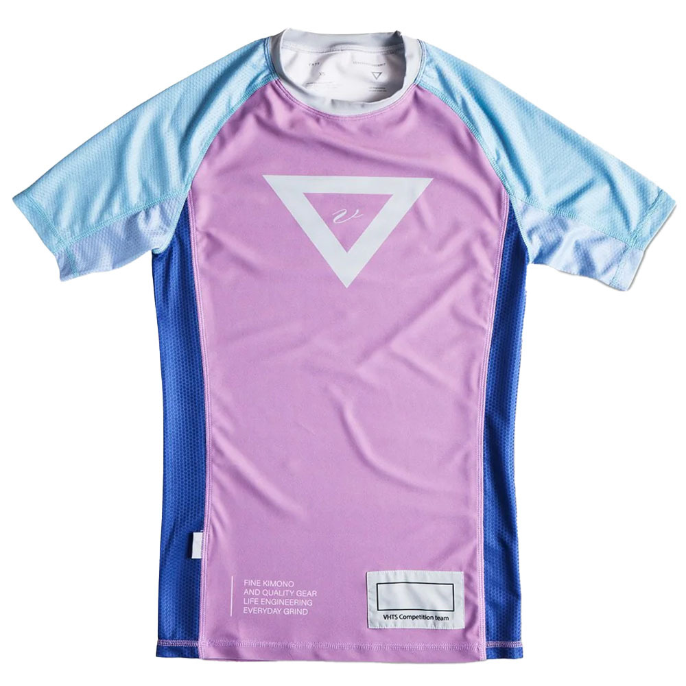 VHTS FW 22 LE Waffle Pink Rash Guard - Picture 3 of 14