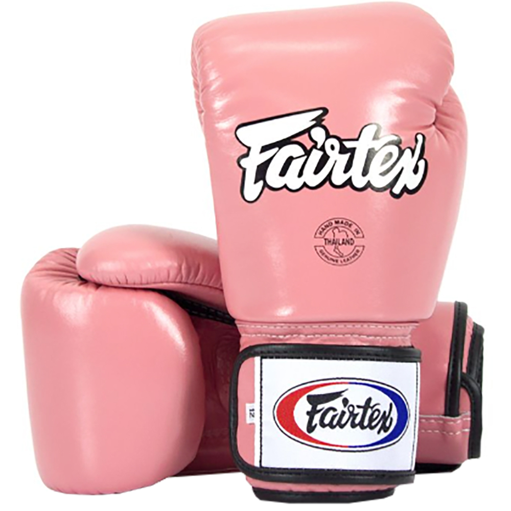 Fairtex Tight Fit Pink Boxing Gloves at FightHQ