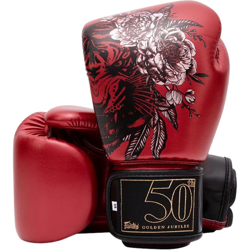 Fairtex Golden Jubilee Boxing Gloves at FightHQ