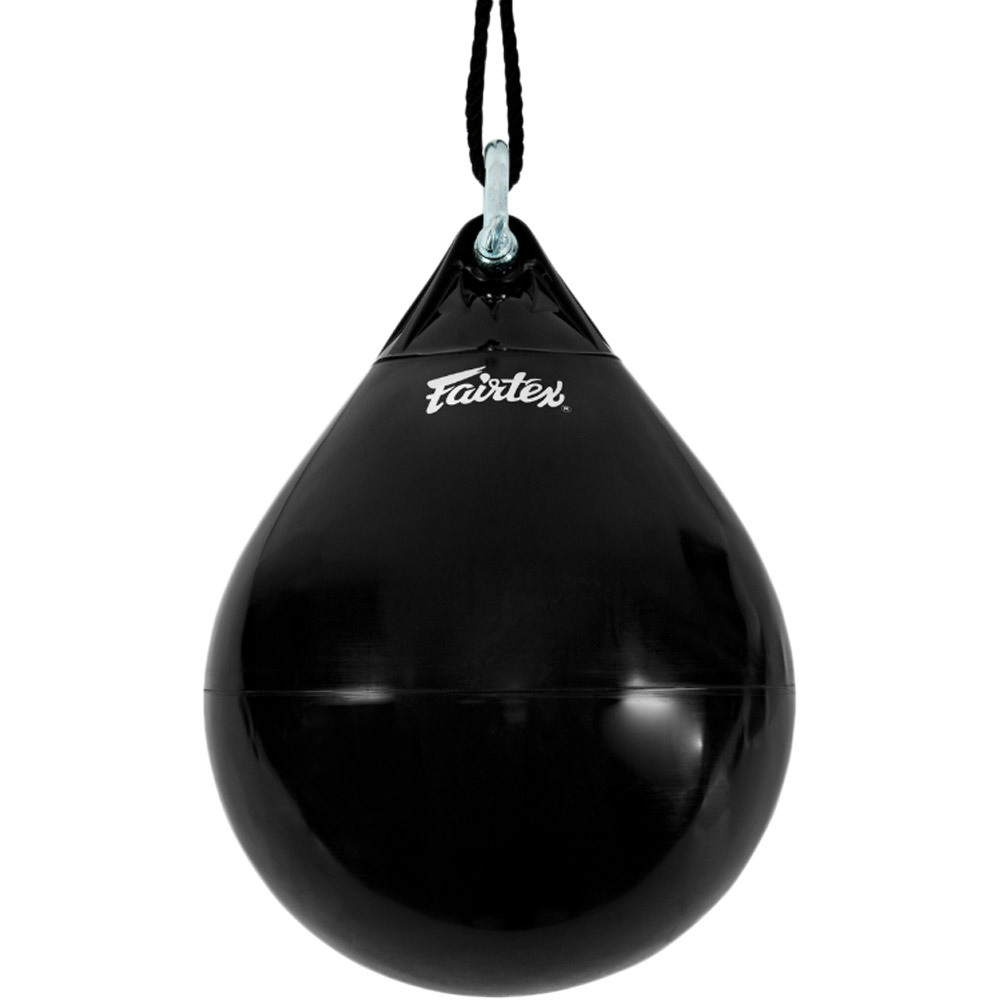 Fairtex Unfilled Black Heavy Water Bag at FightHQ