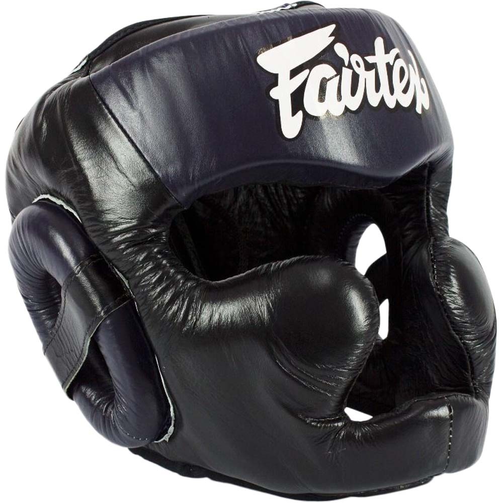 【新品】Fairtex ヘッドギア HG13 lace upブラック XLサイズ フェアテックス Fairtex ヘッドギア HG13 広視界 ヘッドガード