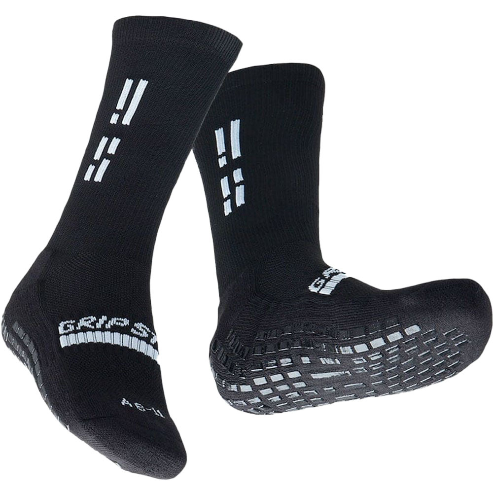 Grip Star Black Crew Socks at FightHQ