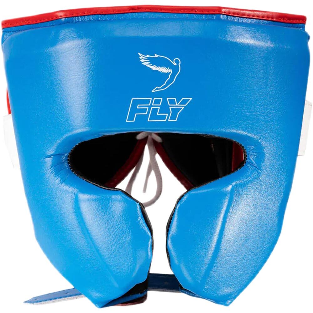 Fly Boxing Knight X Blue/White/Red Head Gear at FightHQ