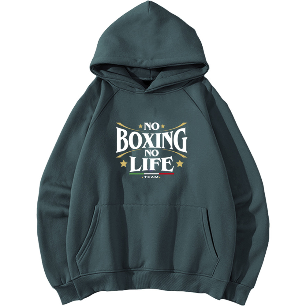No boxing no top life hoodie