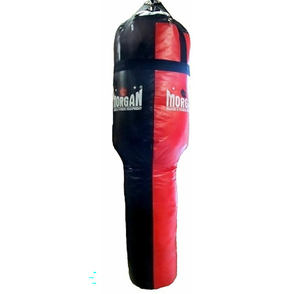 Morgan Sports Red Black Angle Empty Punching Bag at FightHQ