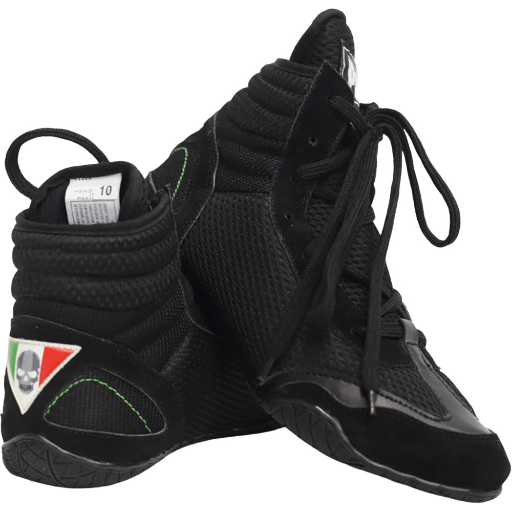 Punch Mexican Fuerte Matador Black Boxing Boots - Picture 7 of 30