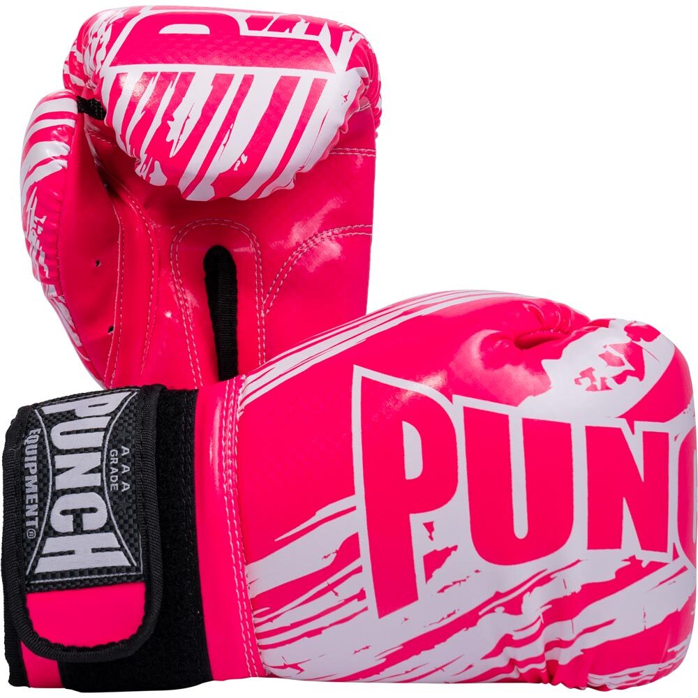 Kids pink boxing gloves top