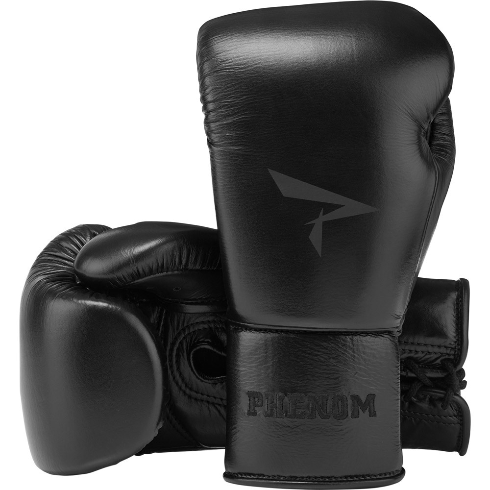 Phenom Boxing SG210 Black Lace Sparring Gloves at FightHQ